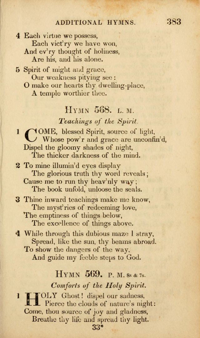 Additional Hymns to the Collection of Hymns for the use of Evangelical     Lutheran Churches page 34
