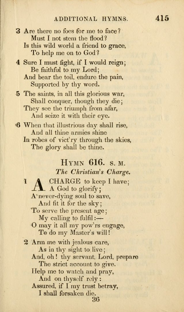 Additional Hymns to the Collection of Hymns for the use of Evangelical     Lutheran Churches page 66