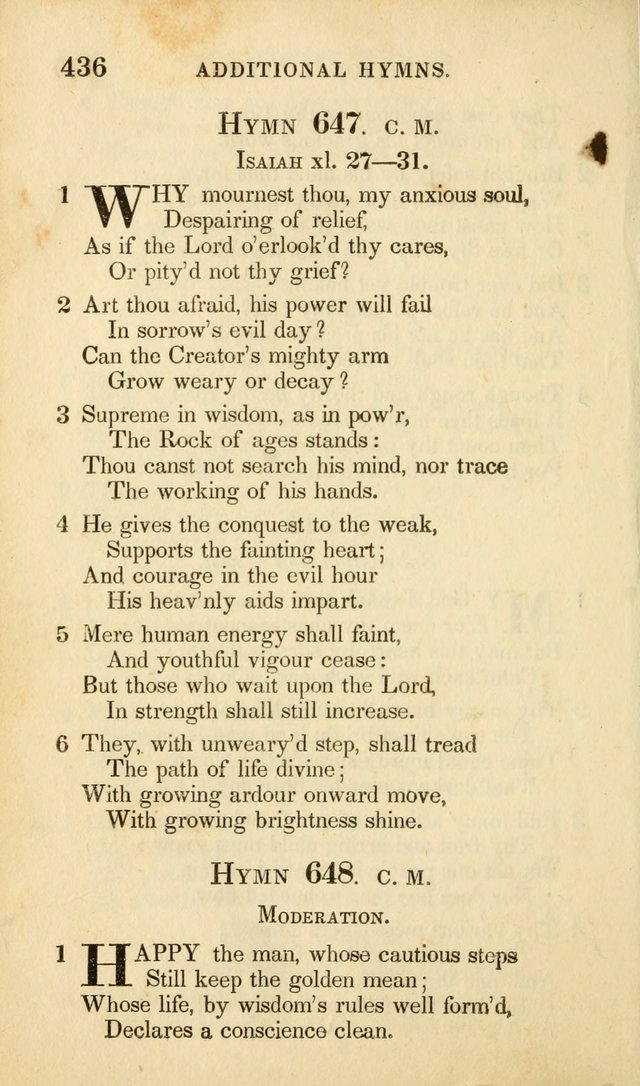 Additional Hymns to the Collection of Hymns for the use of Evangelical     Lutheran Churches page 87