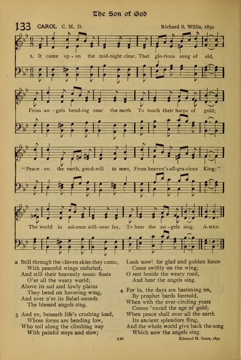 The American Hymnal for Chapel Service page 110