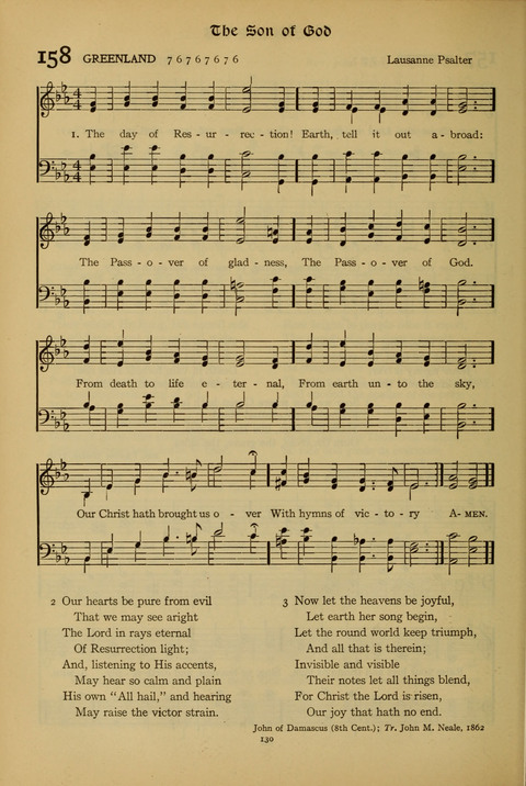The American Hymnal for Chapel Service page 130