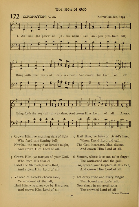 The American Hymnal for Chapel Service page 144