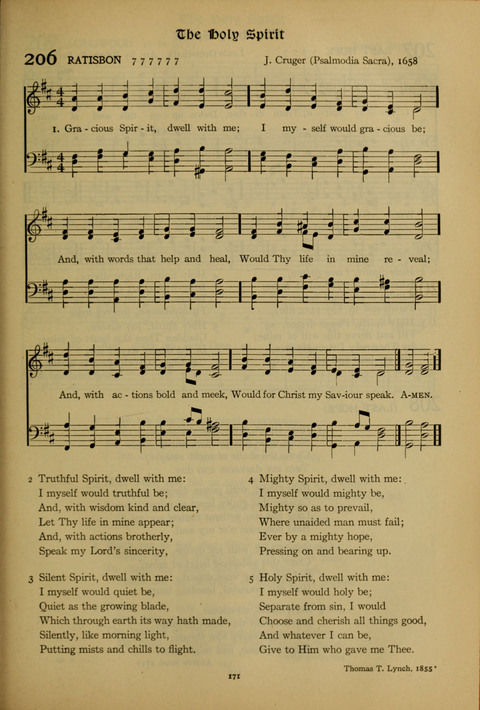 The American Hymnal for Chapel Service page 171