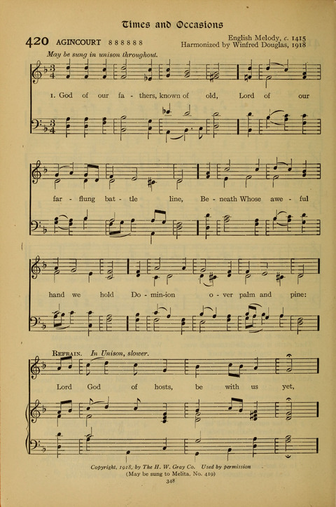 The American Hymnal for Chapel Service page 348