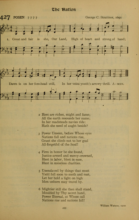 The American Hymnal for Chapel Service page 355