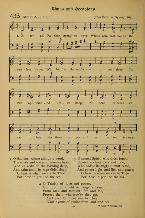 The American Hymnal for Chapel Service page 362