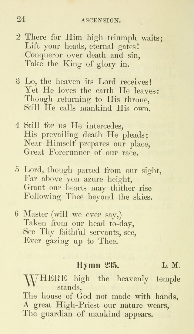 Additional Hymns set forth by the House of Bishops at the request of the House of Clerical and Lay Deputies, in General Convention, October 1865; to be used in the congregations of the Protestant Ep.. page 24