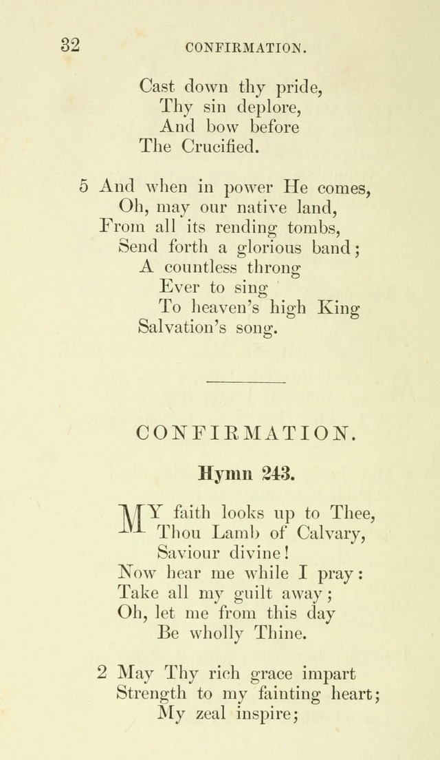 Additional Hymns set forth by the House of Bishops at the request of the House of Clerical and Lay Deputies, in General Convention, October 1865; to be used in the congregations of the Protestant Ep.. page 32
