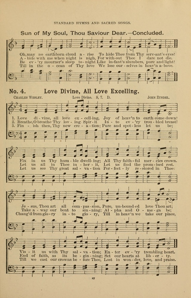 The Assembly Hymn and Song Collection: designed for use in chapel, assembly, convocation, or general exercises of schools, normals, colleges and universities. (3rd ed.) page 27