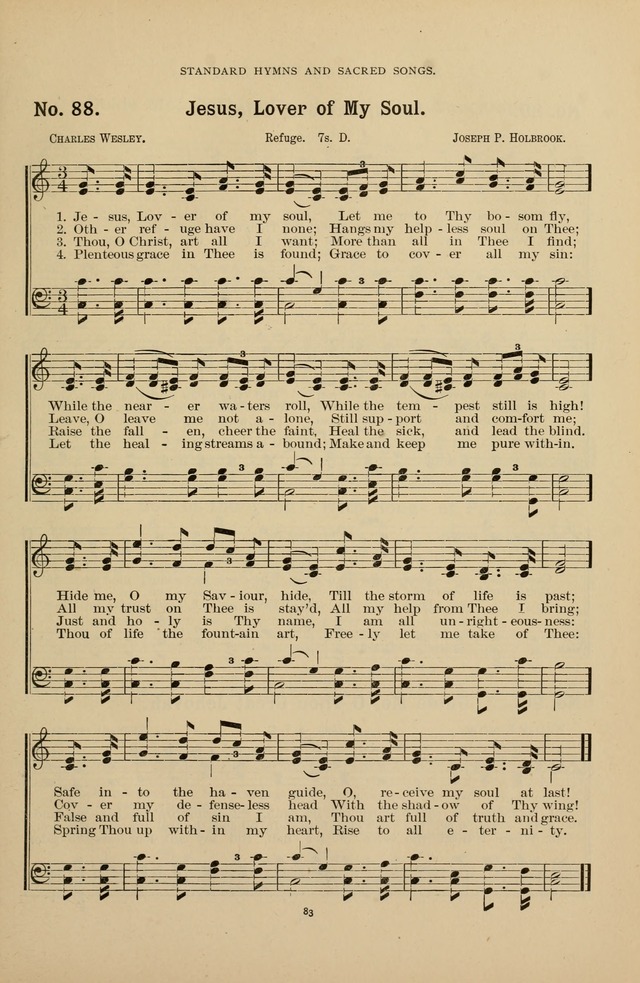 The Assembly Hymn and Song Collection: designed for use in chapel, assembly, convocation, or general exercises of schools, normals, colleges and universities. (3rd ed.) page 83