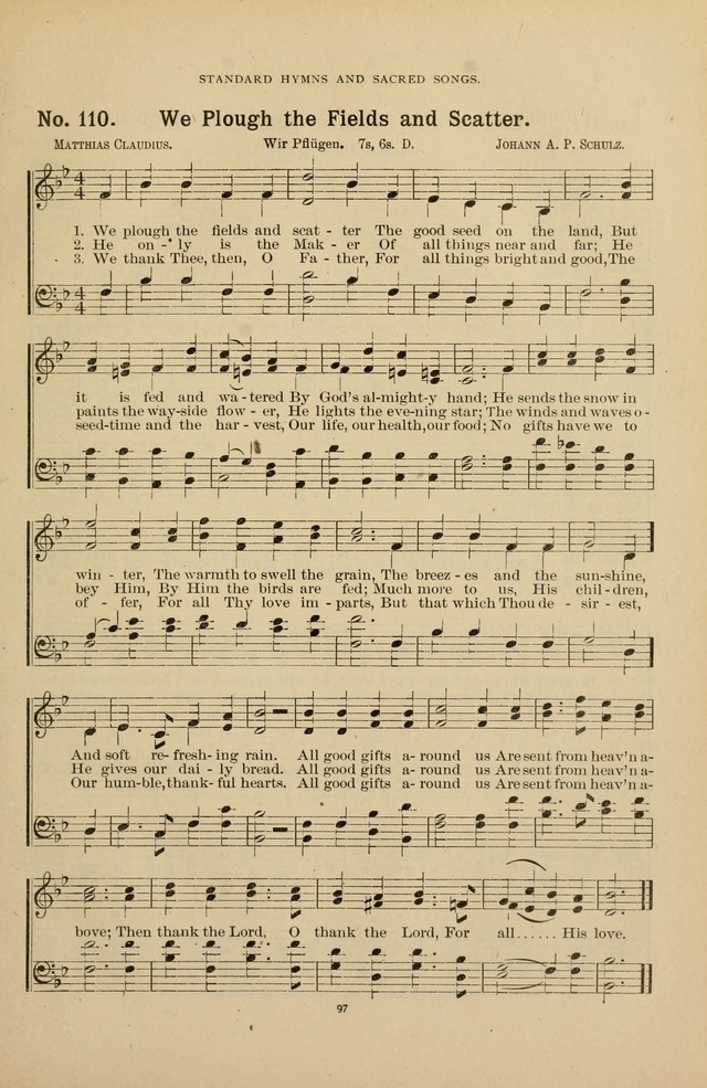 The Assembly Hymn and Song Collection: designed for use in chapel, assembly, convocation, or general exercises of schools, normals, colleges and universities. (3rd ed.) page 97