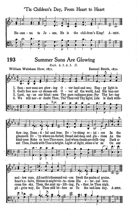 American Junior Church School Hymnal page 181