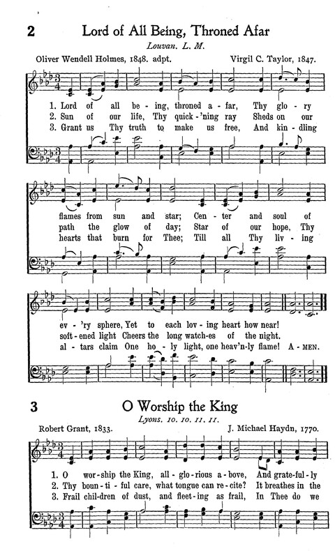 American Junior Church School Hymnal page 2