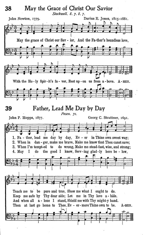 American Junior Church School Hymnal page 29