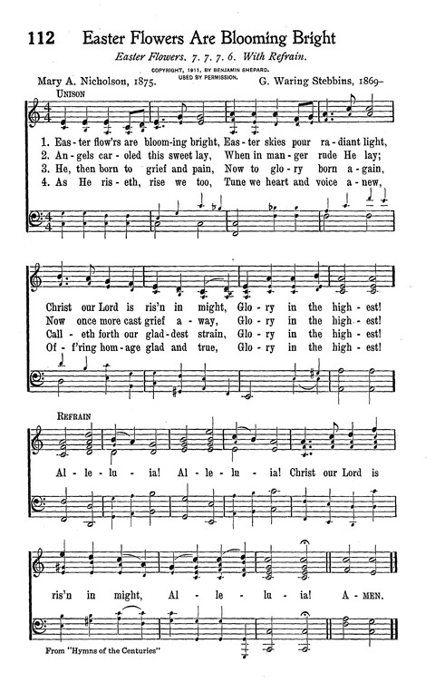 American Junior Church School Hymnal page 97