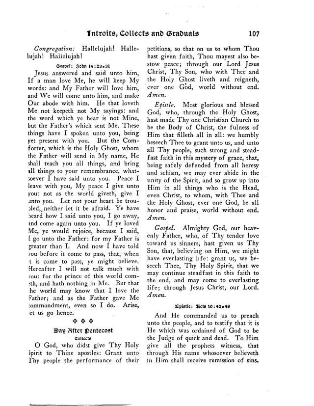 American Lutheran Hymnal page 107