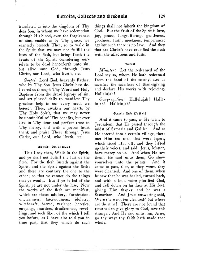 American Lutheran Hymnal page 129
