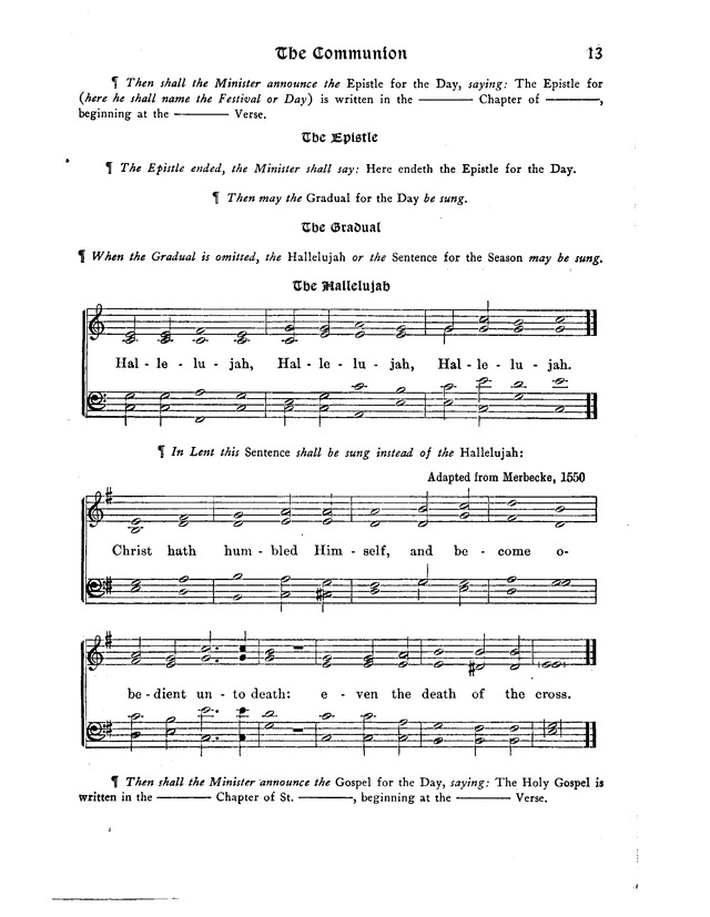 American Lutheran Hymnal page 13