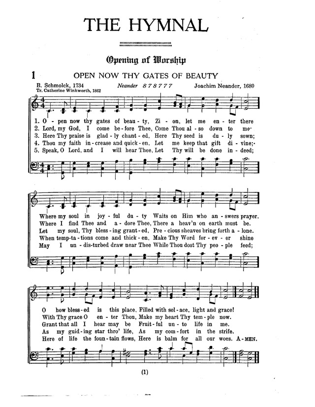 American Lutheran Hymnal page 209
