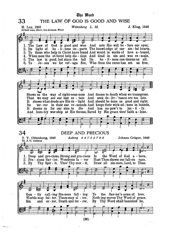 American Lutheran Hymnal page 234