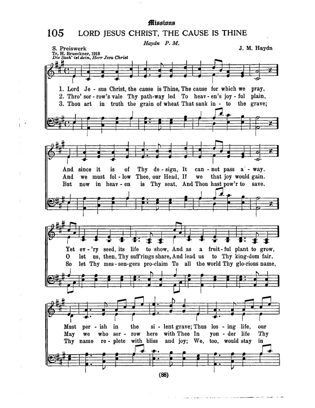 American Lutheran Hymnal page 296