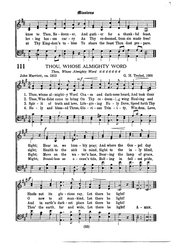 American Lutheran Hymnal page 301