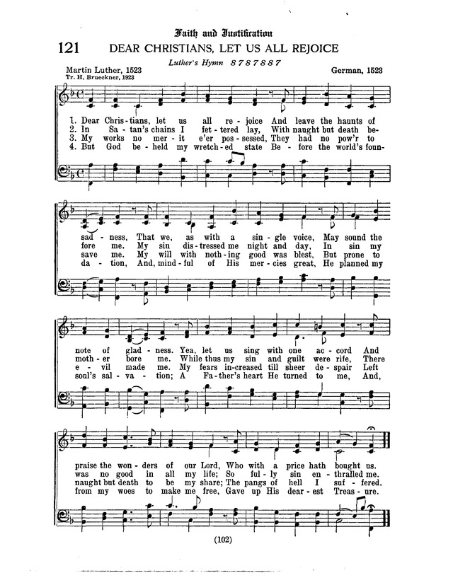 American Lutheran Hymnal page 310