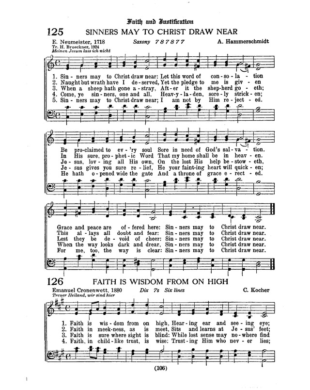 American Lutheran Hymnal page 314