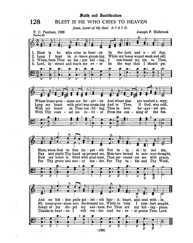 American Lutheran Hymnal page 316