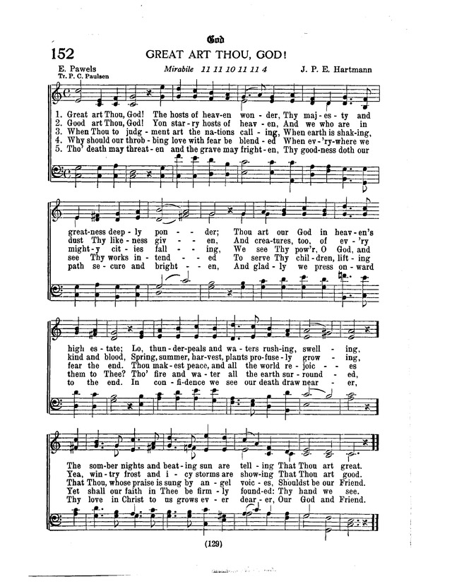 American Lutheran Hymnal page 337