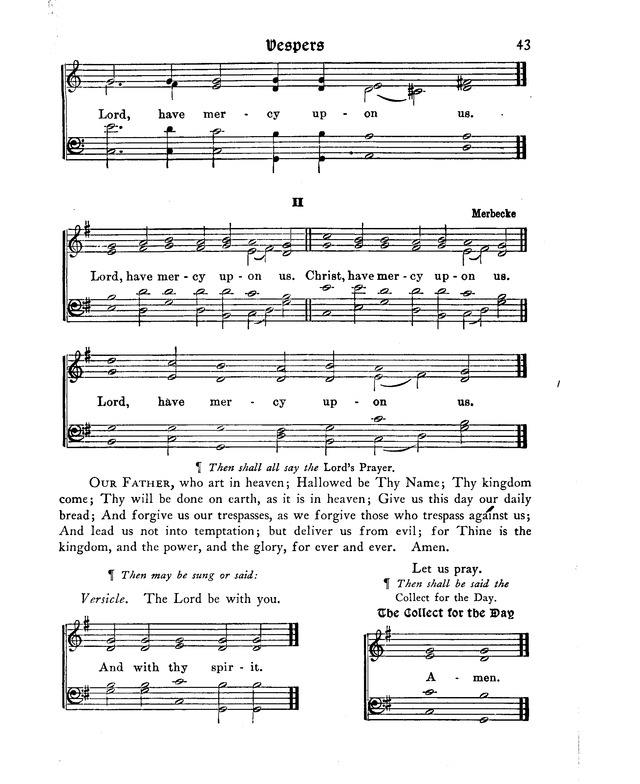 American Lutheran Hymnal page 43