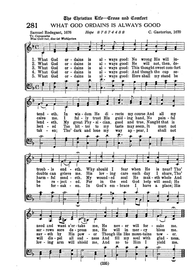 American Lutheran Hymnal page 443