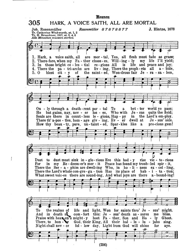 American Lutheran Hymnal page 464