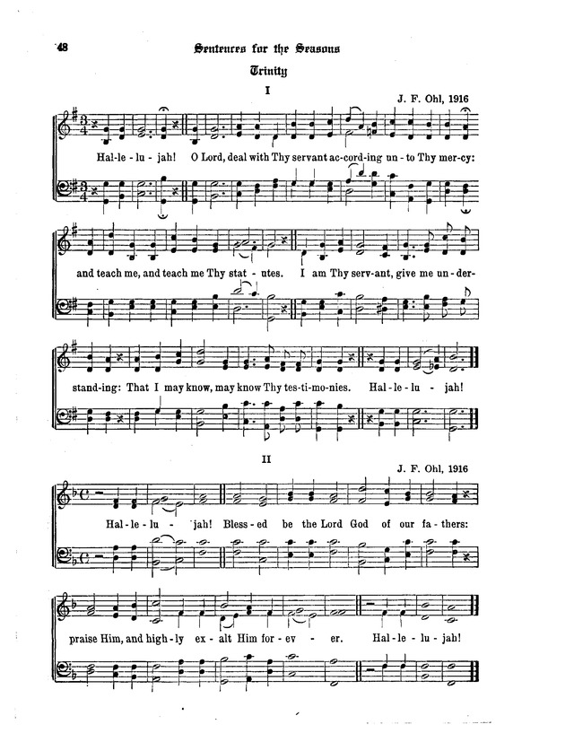 American Lutheran Hymnal page 48