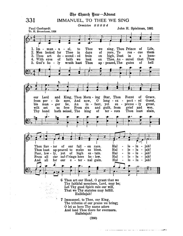 American Lutheran Hymnal page 488