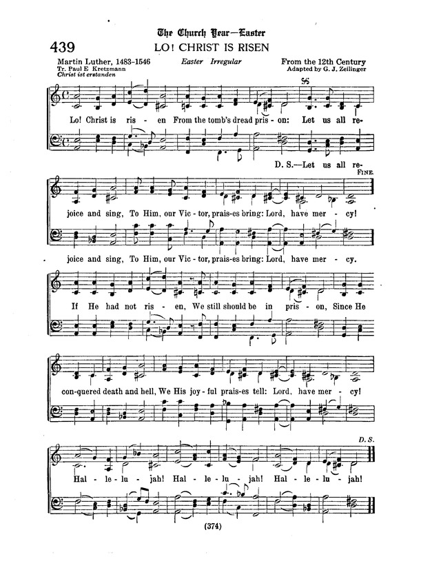 American Lutheran Hymnal page 582