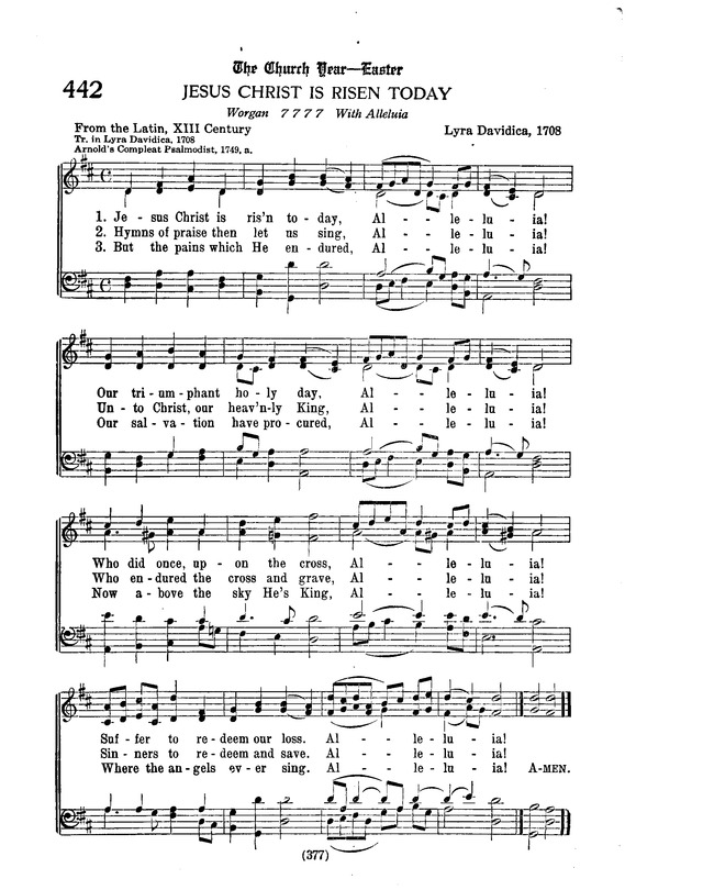 American Lutheran Hymnal page 585