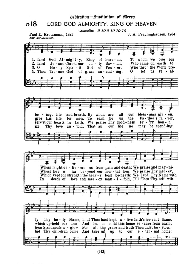 American Lutheran Hymnal page 651