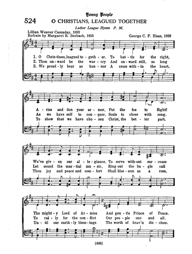 American Lutheran Hymnal page 656