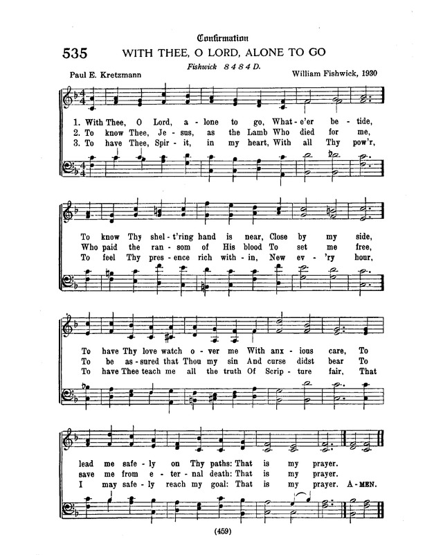 American Lutheran Hymnal page 667