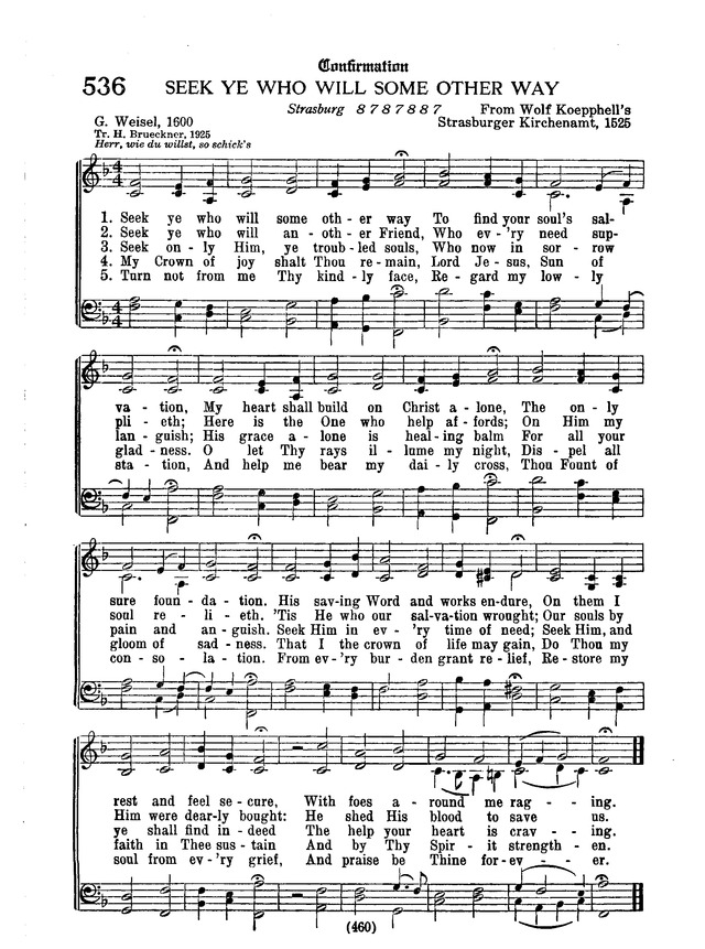 American Lutheran Hymnal page 668