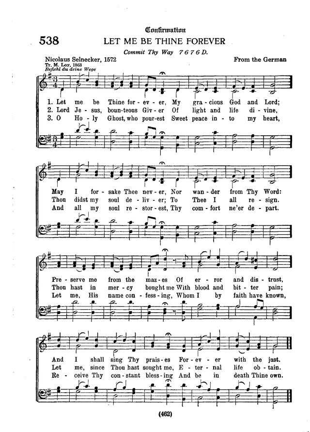 American Lutheran Hymnal page 670