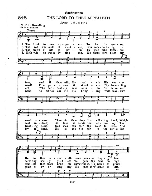 American Lutheran Hymnal page 676