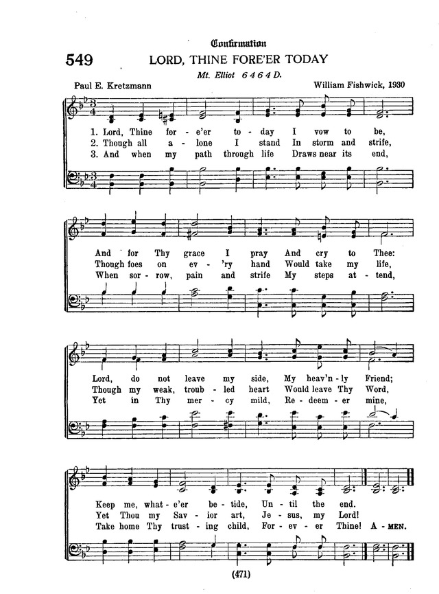 American Lutheran Hymnal page 679