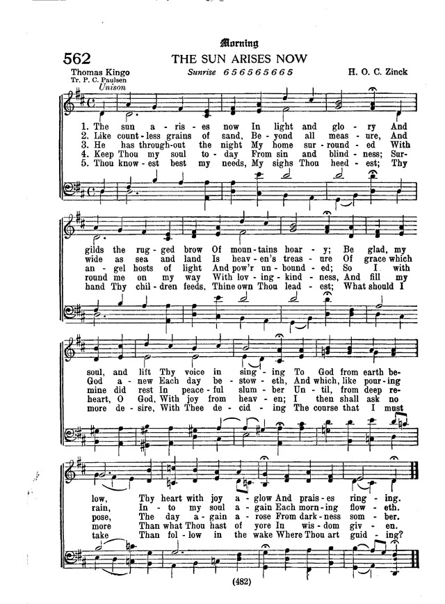 American Lutheran Hymnal page 690