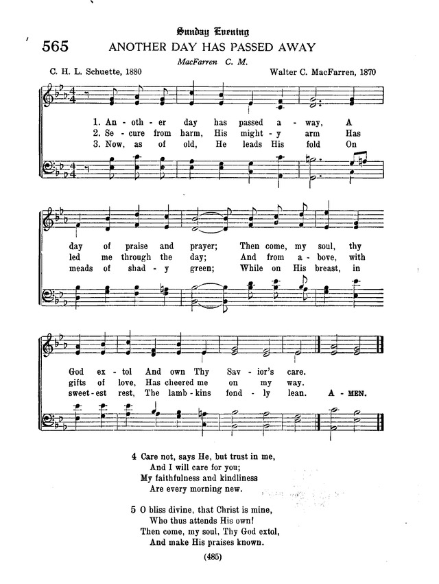 American Lutheran Hymnal page 693