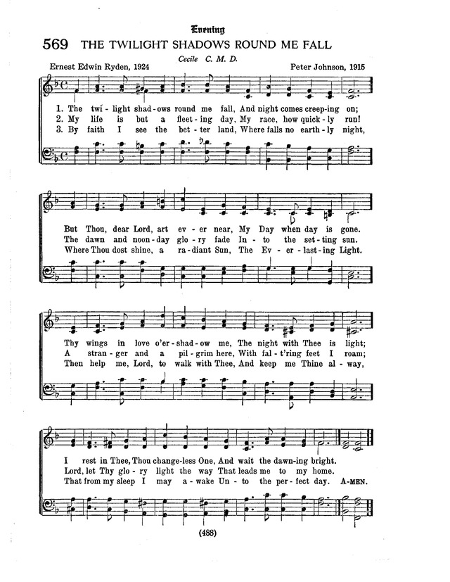 American Lutheran Hymnal page 696