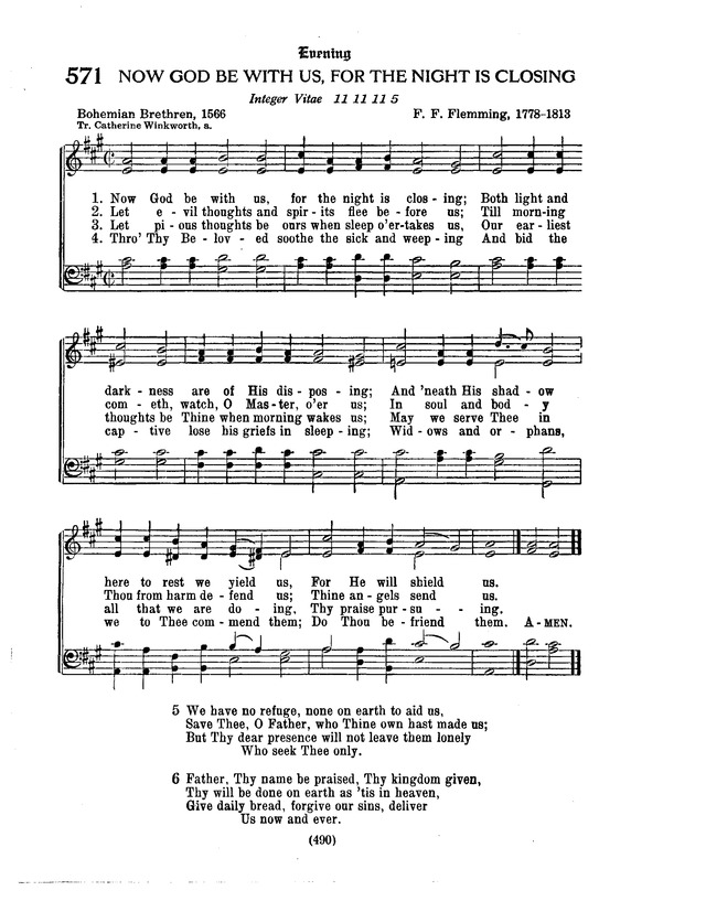 American Lutheran Hymnal page 698