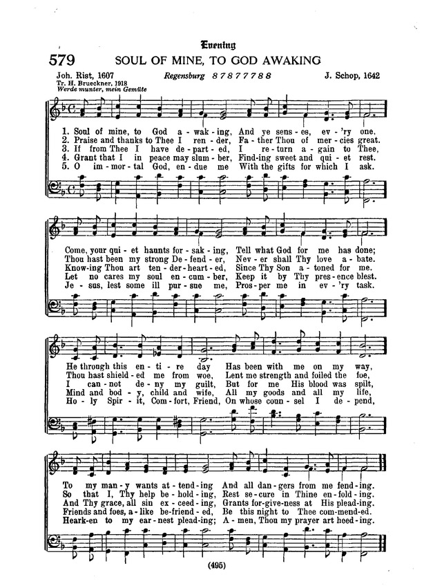 American Lutheran Hymnal page 703