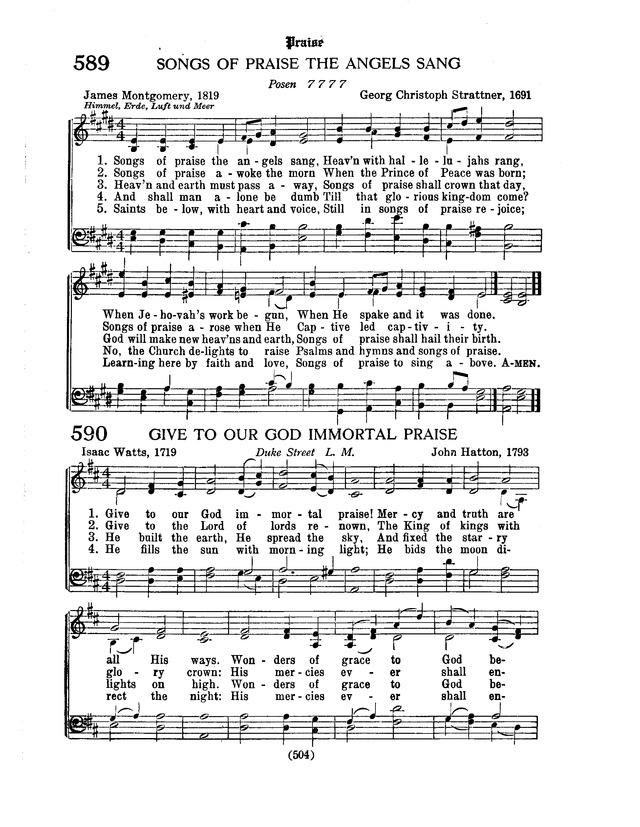 American Lutheran Hymnal page 712